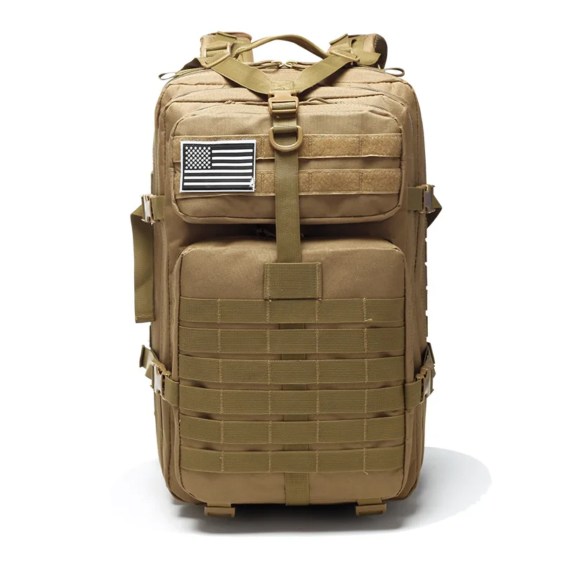 50L Capacity Men Army Military Tactical Large Backpack Waterproof Outdoor Sport Hiking Camping Hunting 3D Rucksack Bags For Men 2