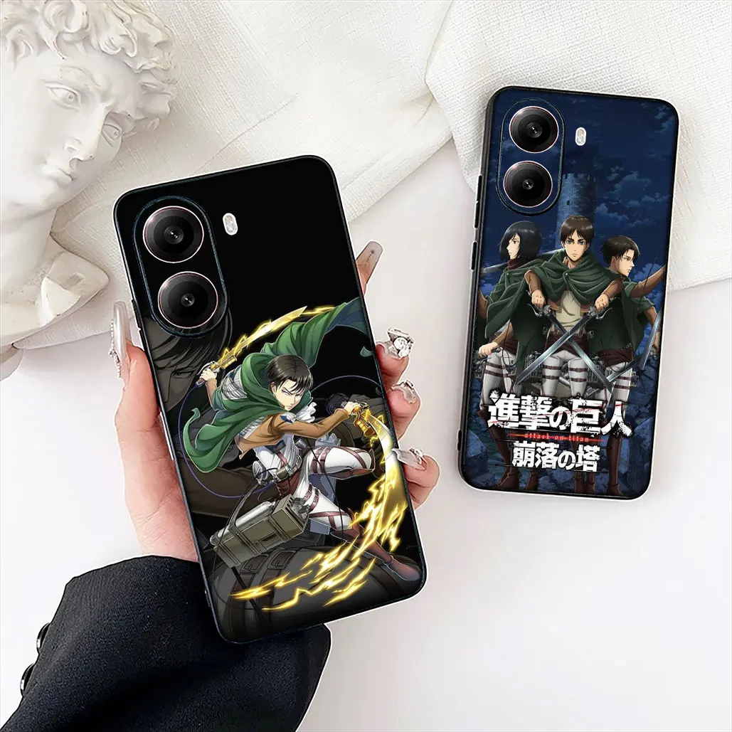 Eren Jaeger & Levi Attack on Titan Phone Cover