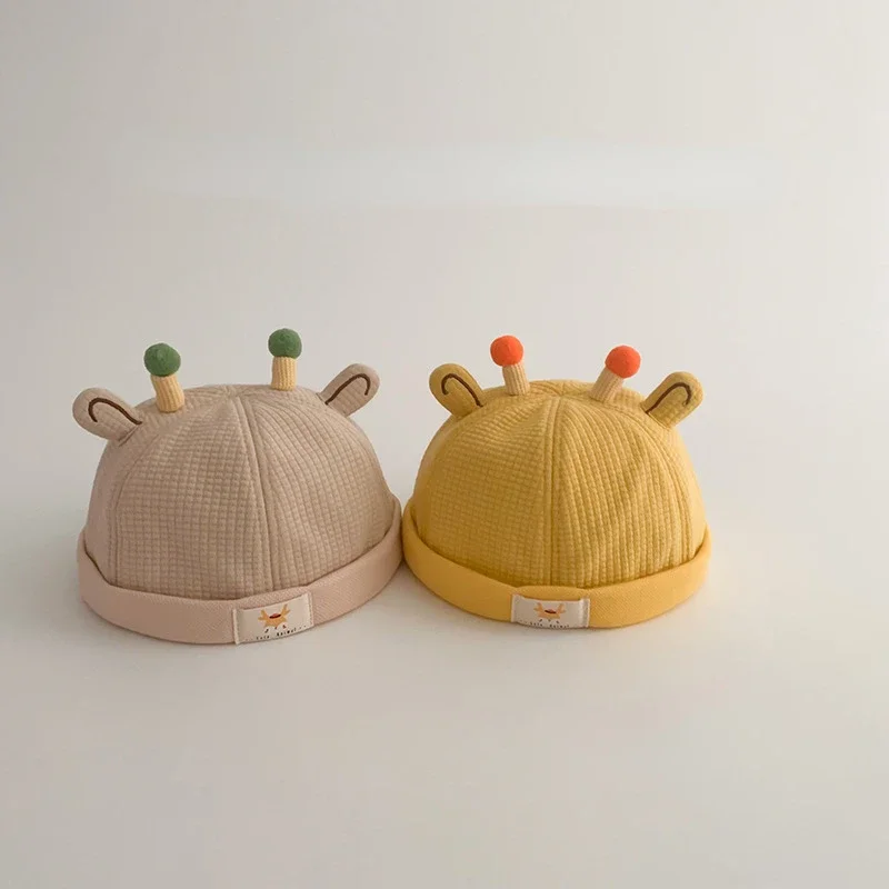 

Children's Hat Spring and Autumn Baby Melon Skin Hat Boys and Girls Hat Summer Cute Super Cute Version of Baby