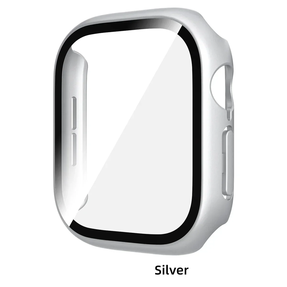 Premium Tempered Glass and Case Screen Protector Cover for Smartwatch Accessories