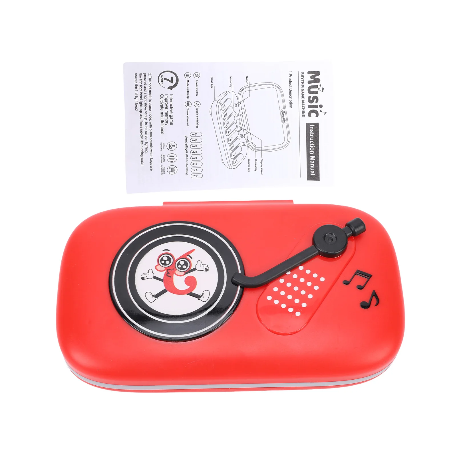 Портативна електронна клавіатура Міні-цифрове піаніно з 7-режимними музичними ритмами для ручної швидкісної практики Взаємодія батьків і дітей