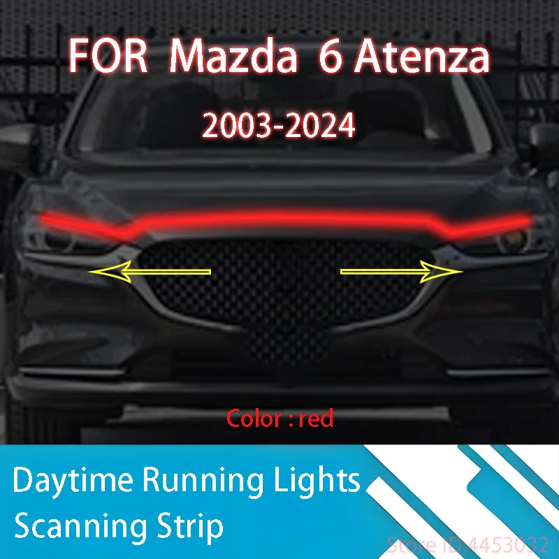 FOR Mazda 6 Atenza 2003-2024 New upgrade LED Daytime Running