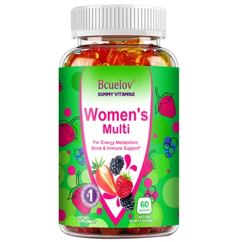 6338-657cd5.jpg Women's Multivitamin Gummies - Energy, Mood, Hair Care, Skin Care, Support Energy Metabolism, Bone and Immune Health
