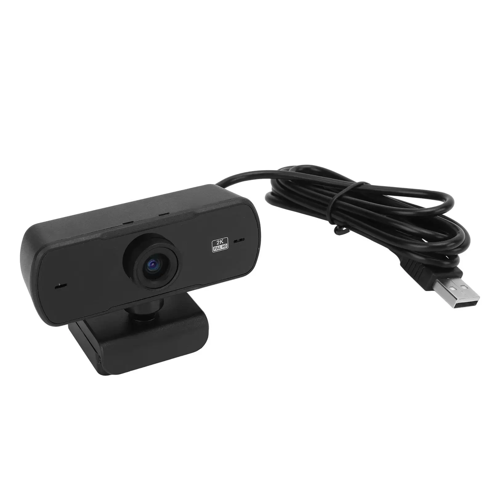 PC Webcam with Noise-Cancelling Mic & USB2.0 for Laptops & Desktops &ndash; High-Quality Video Streaming