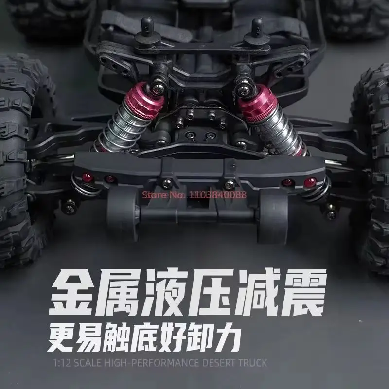 Gr Udirc M12 1201pro Brushless Motor Can Be Flipped In Place High-Speed Off-Road Vehicle Hydraulic Shock Absorber Adult Toy Gi 4