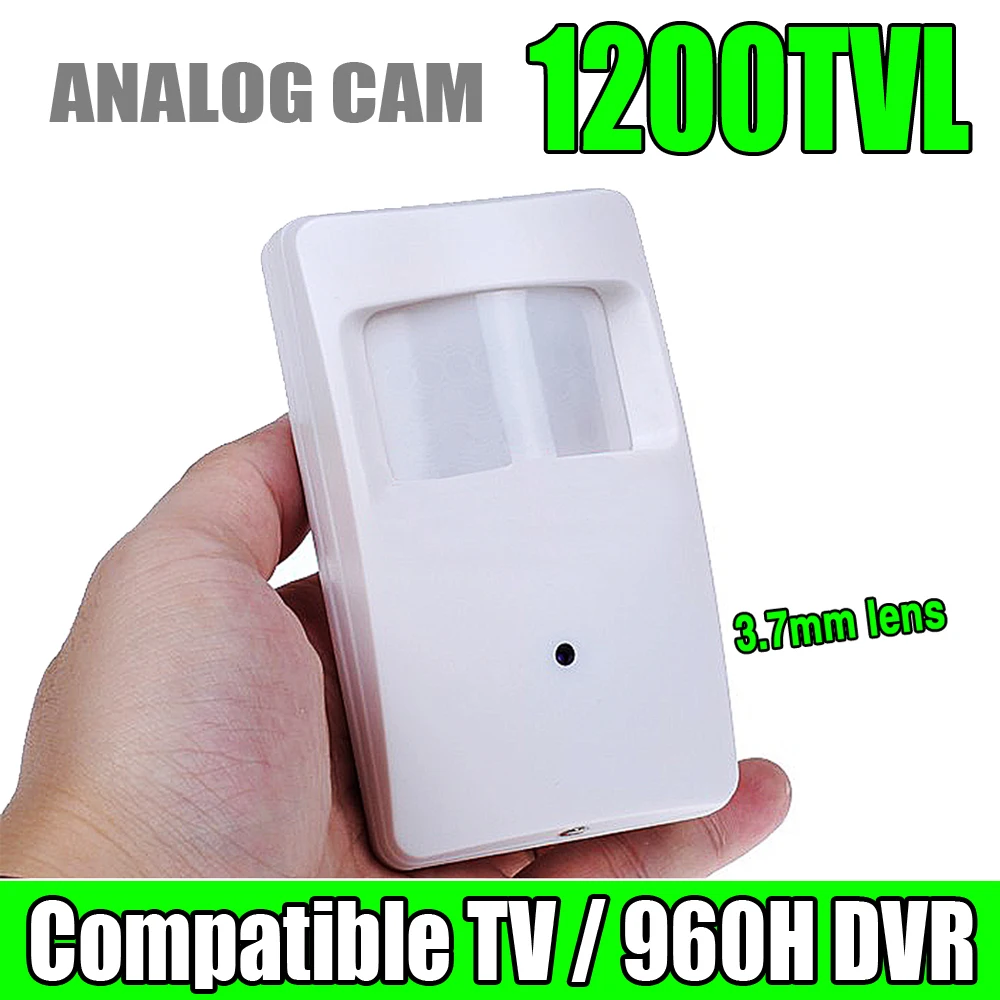 3.7mm Cone Security Cctv Mini Camera Hd 1200TVL Indoor Compatible Analog Cvbs Tv Monitoring Probe Special Conceal Have Bracket