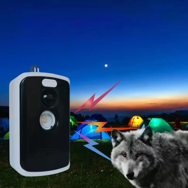 Wireless PIR Infrared Thermal Alarm Remote Control Outdoor Camping Anti-Animal Alarm Human Detection Sensor 4