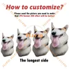 Personalized Ugly Dog/Cat Pillow,Custom 3D Pet Pillow,Customized Animal Pillows,Pet Loss Memorial Birthday Gift,Pet Lover Gift 4