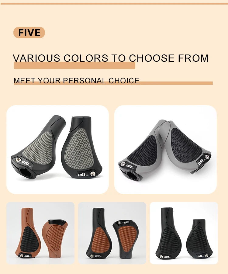 ODI Fahrradlenker, ergonomische Griffe, rutschfest, lang/kurz, hochwertige Gummigriffabdeckung, MTB-Lenkergriffe, E-Bike-Teile – Detail 8