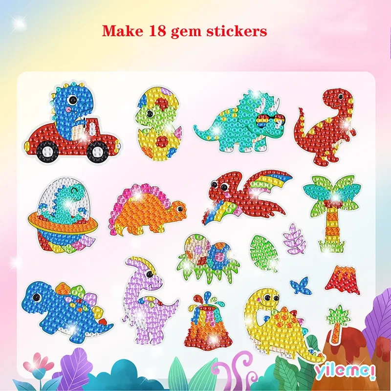 GEM 5D Diamond Painting Stickers Kit 5