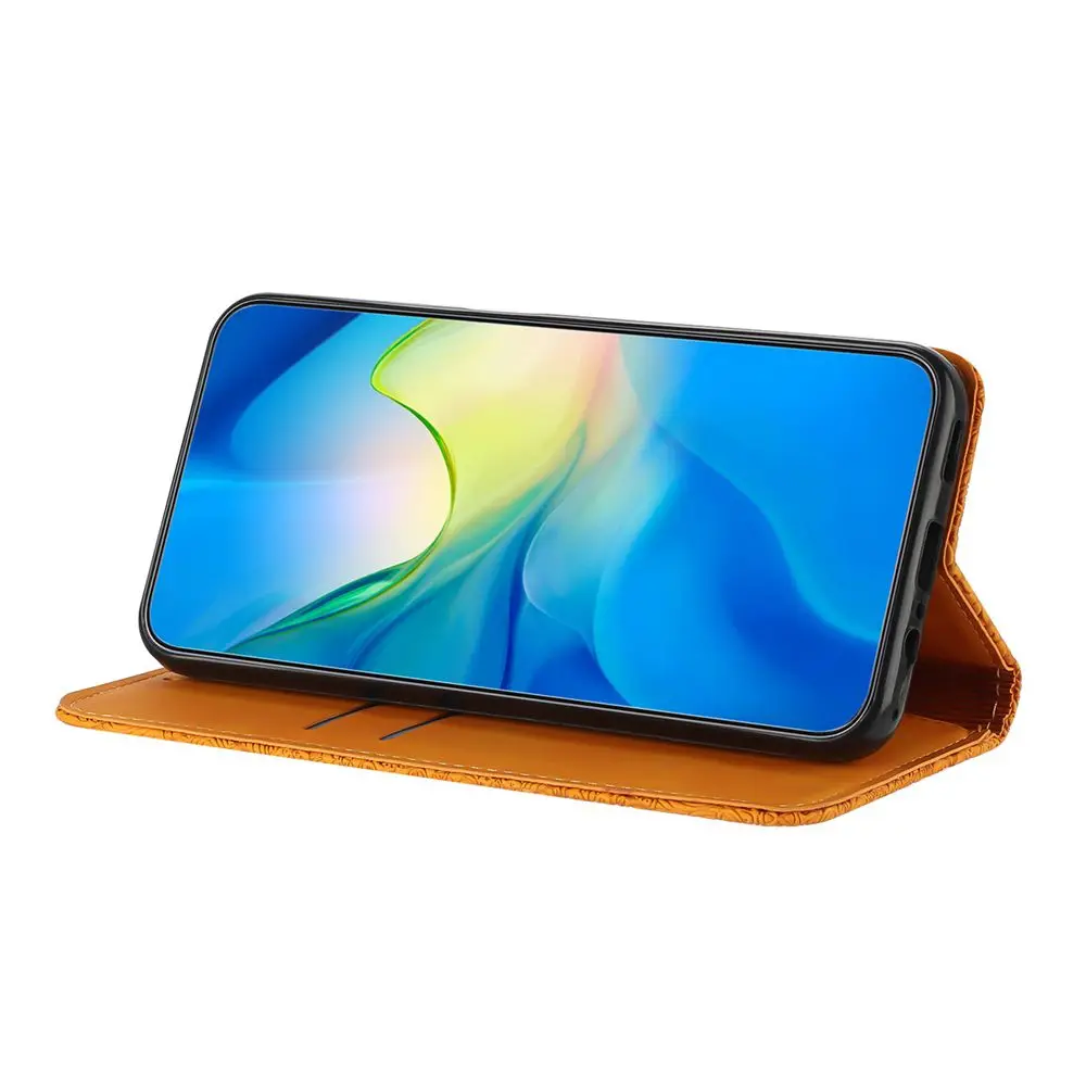 Premium Magnetic Leather Flip Wallet Phone Case and Cover