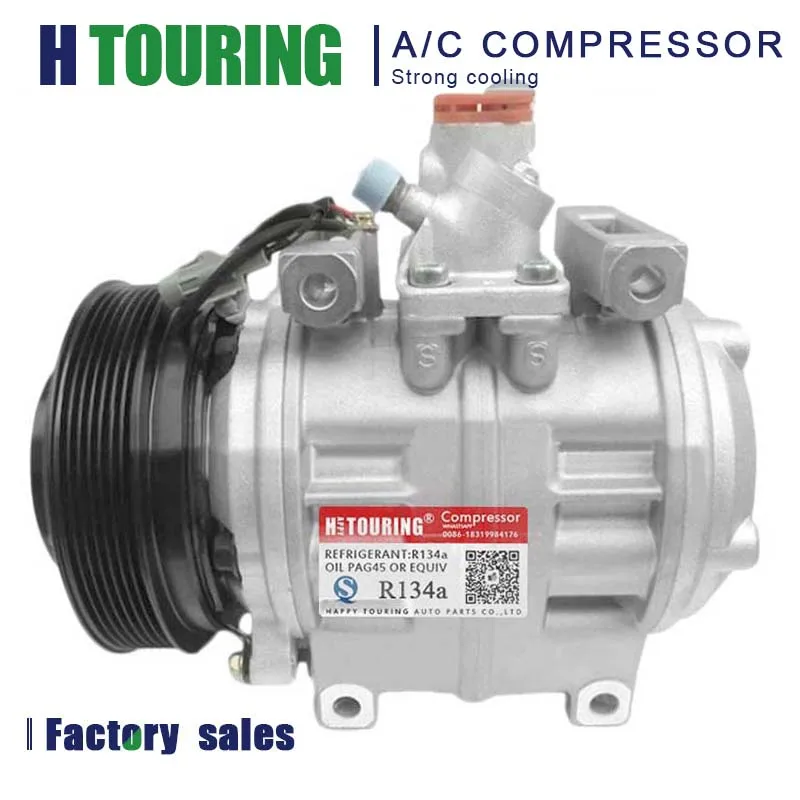 AUTO CAR AC A/C Compressor For TOYOTA COASTER BUS 7PK 24V 10P30C 88320-36530 447220-1030 447170-3340 88320-36560 447180-4090 | Автомобили