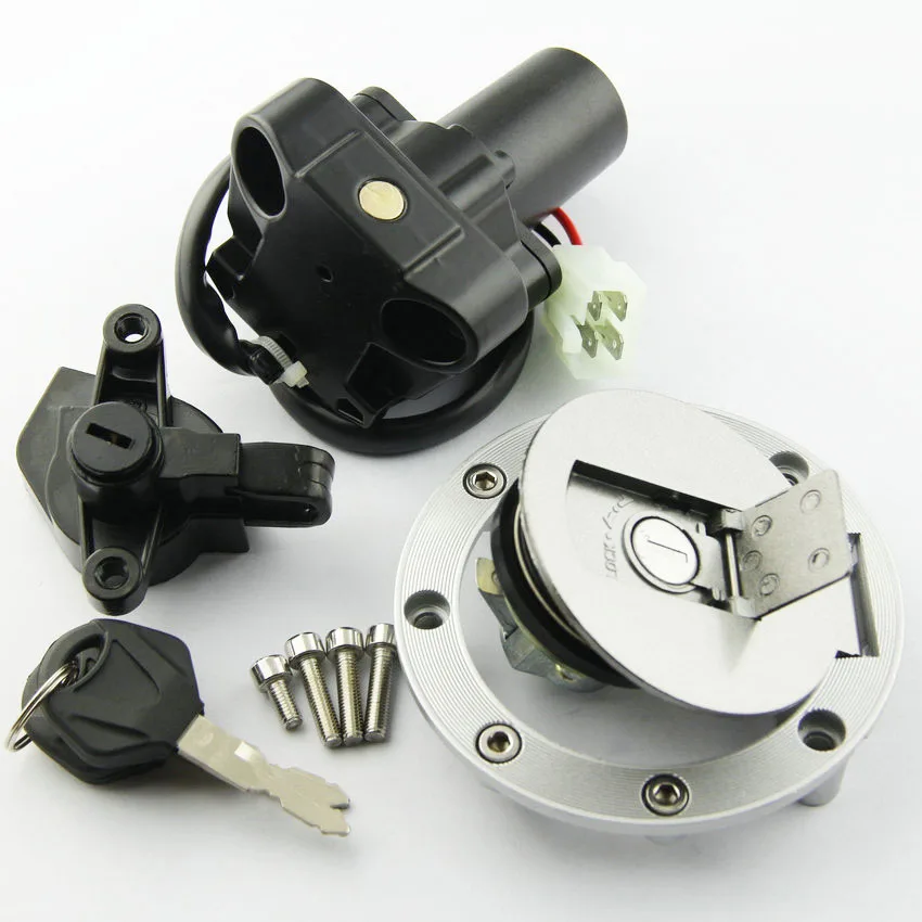 오토바이 점화 스위치 연료 탱크 캡 키트 Yamaha XJR400 1993-1999 XJR1200 1995-1998 XJR1300 시트 잠금 커버 키 세트 부품