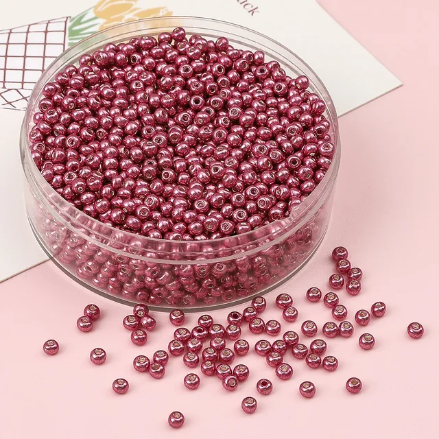 Perline Preciosa Vetro Ceco 11/0 Argento Alluminio | 20gr (ca. 2600 Pezzi) Per Creazioni Bijoux - Foto 12