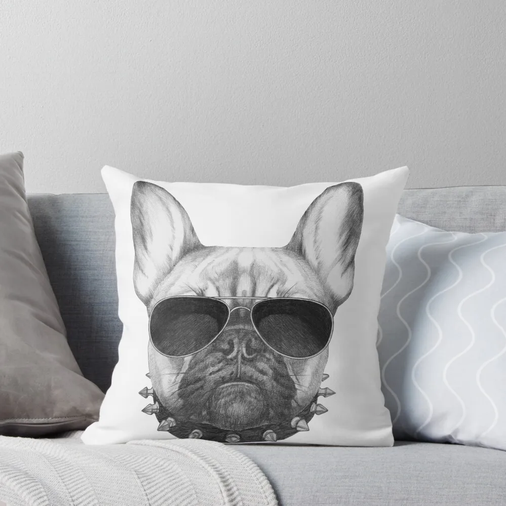 

French Bulldog Throw Pillow Decorative Cushions For Luxury Sofa christmas pillowcases Sofa Cushion Custom Cushion