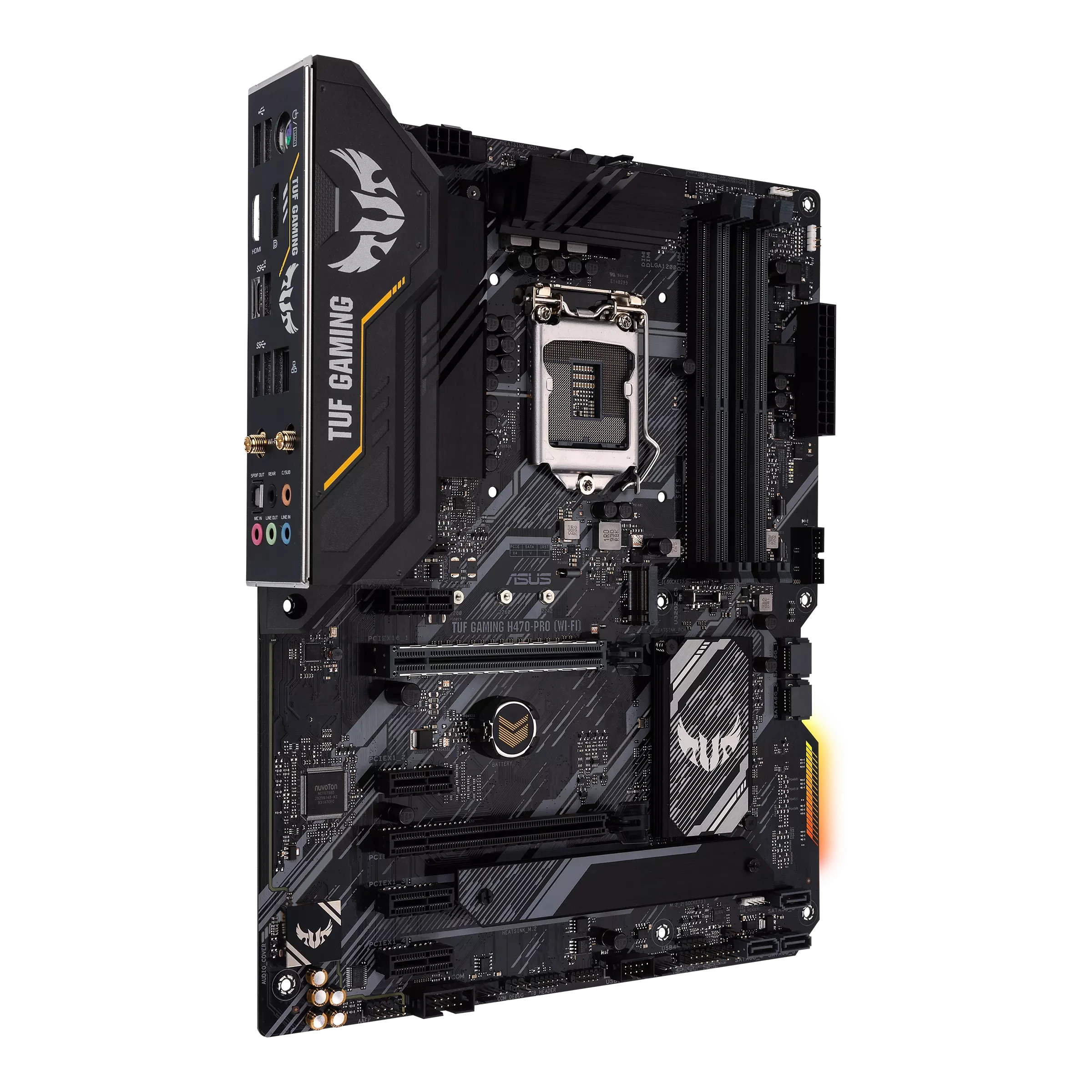 ASUS TUF GAMING H470-PRO WIFI Motherboard Intel H470 LGA 1200 M.2