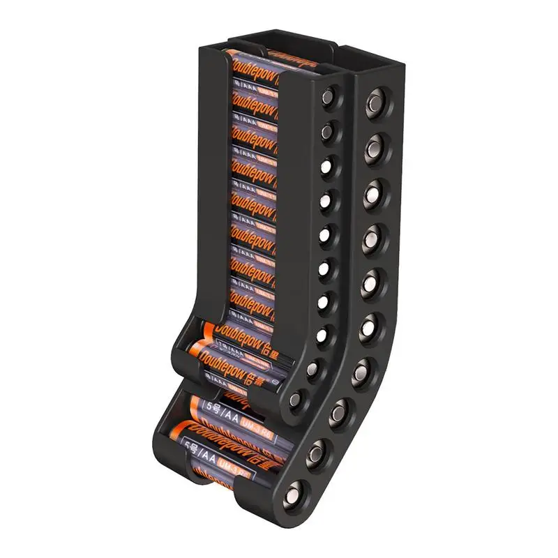 

Battery Organizer Storage Holder wall-mounted storage bracket Durable Wall Mount Organizer For Kitchen battery storage bracket