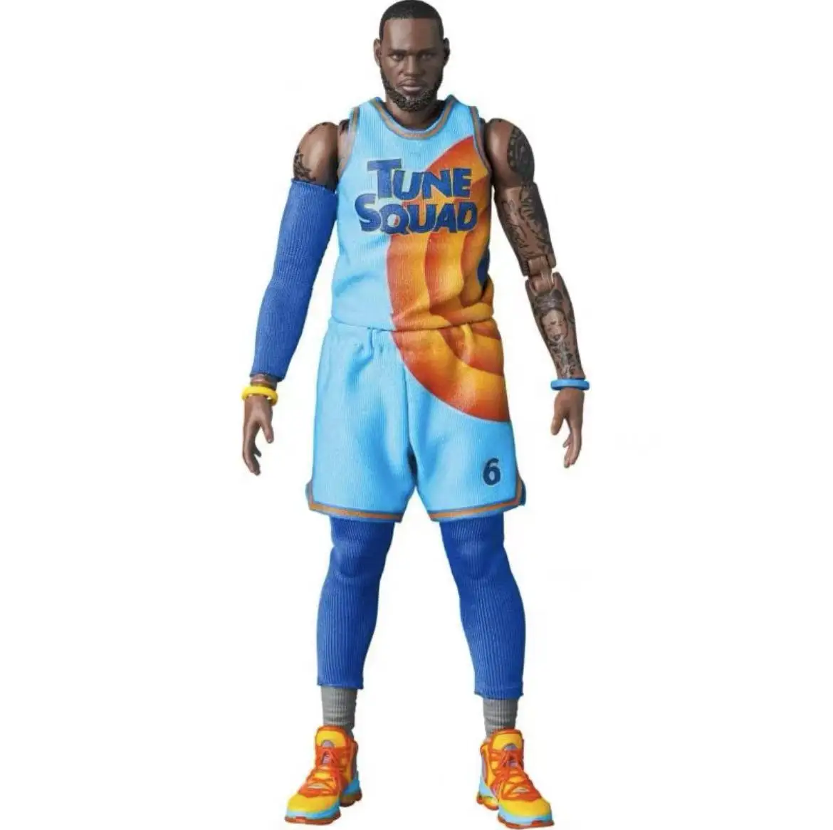 100% Original Mafex No 197 Lebron James Space Jam A New Legacy Ver