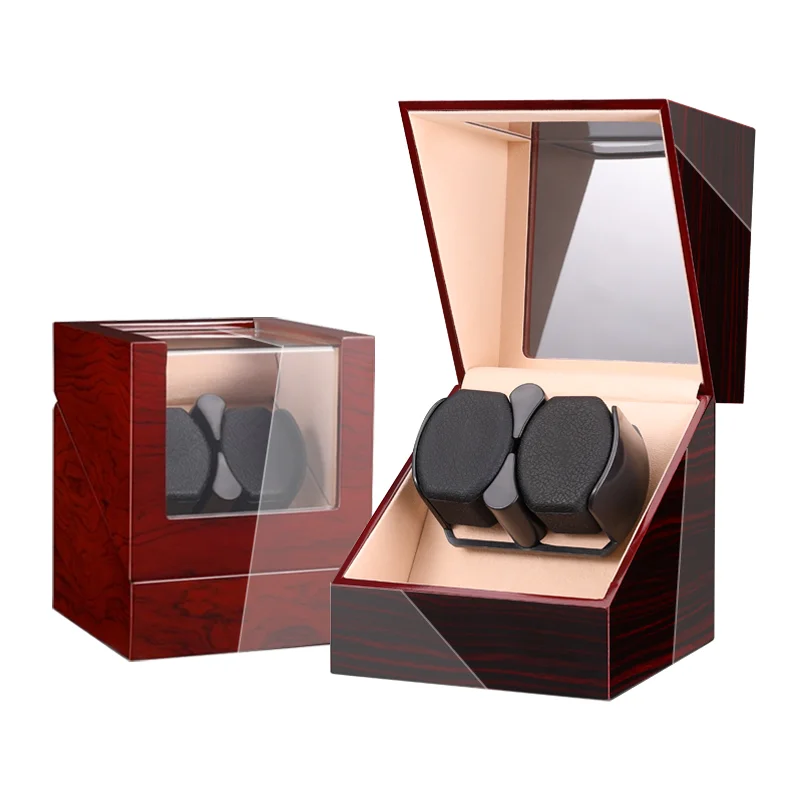 Watch winder Embers Single And 2 Slots Watch Winder High Gloss Quiet Box Shaker Mabuchi Motro