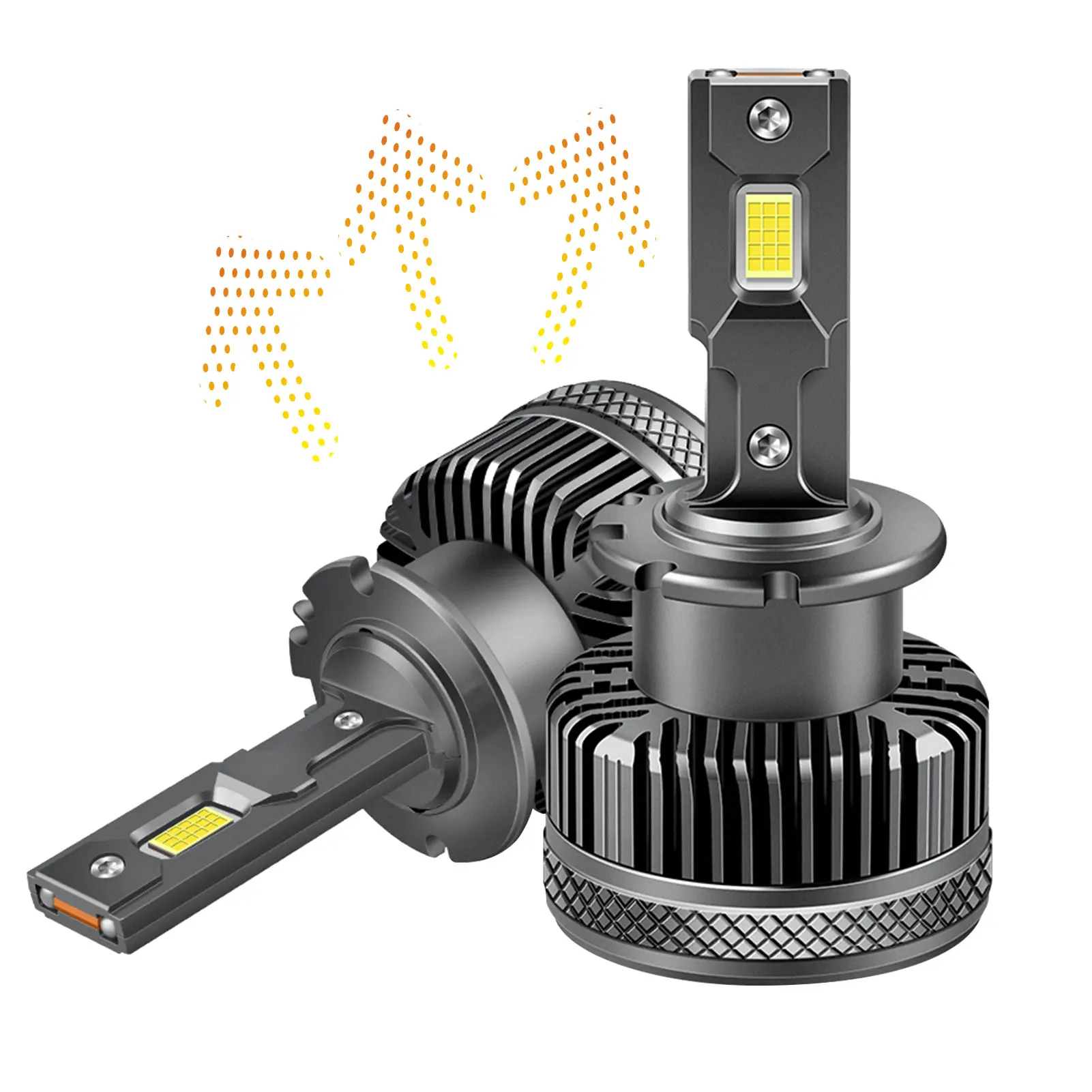 

D1S D1R LED Headlight Bulbs Super-bright 110W 40000LM Bright LED Conversion Kits High Low Beam Plug And Play To Original HID