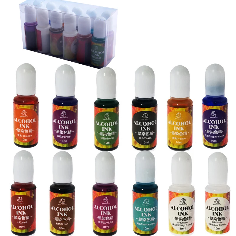 Epoxy Resin Pigment Set - Vibrant Liquid Coloring Agent