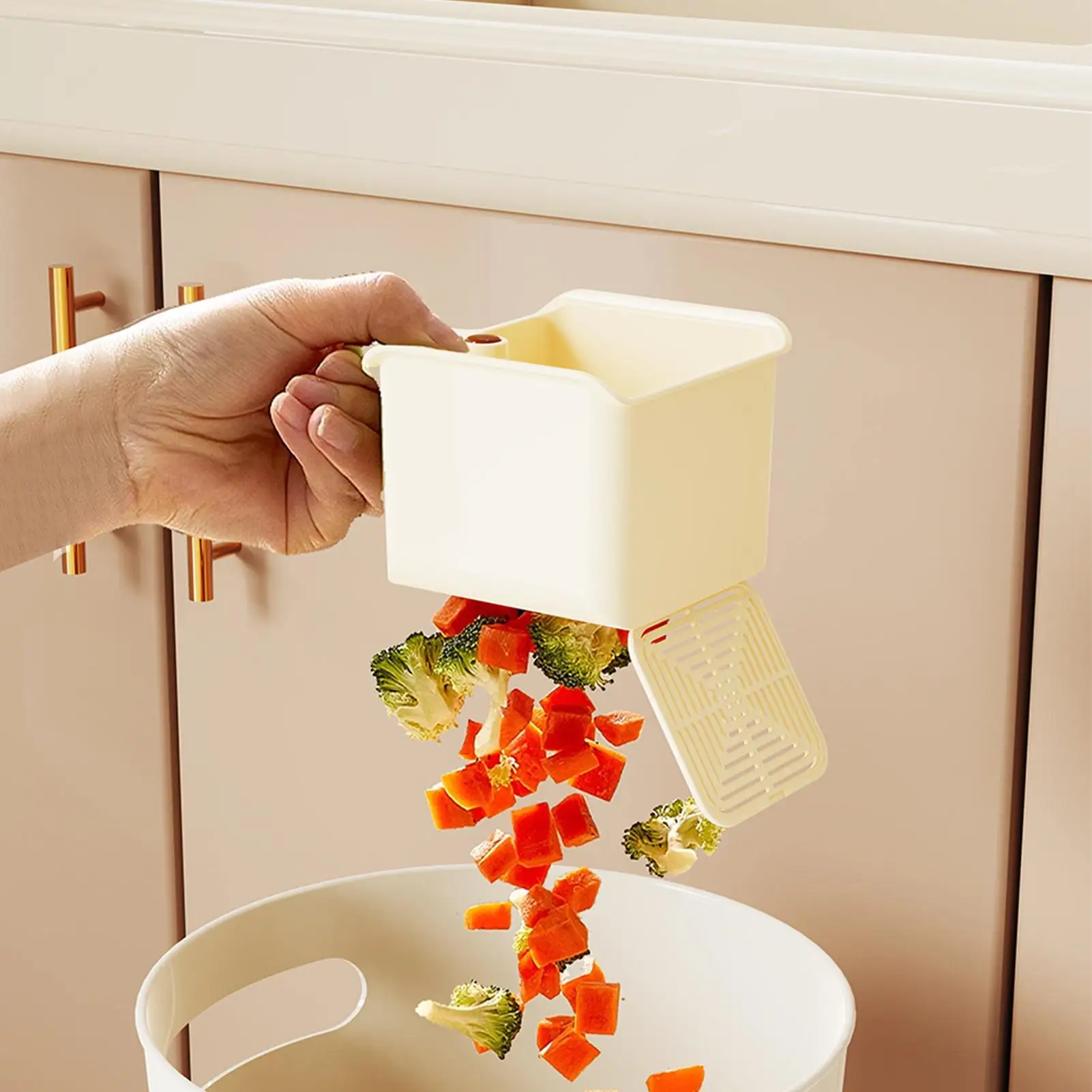 Kitchen Sink Drain Strainer Basket Sink Food Catcher Basket Anti-clog Filter for RV Kitchen Pasta Vegetable Fruit Food Catcher