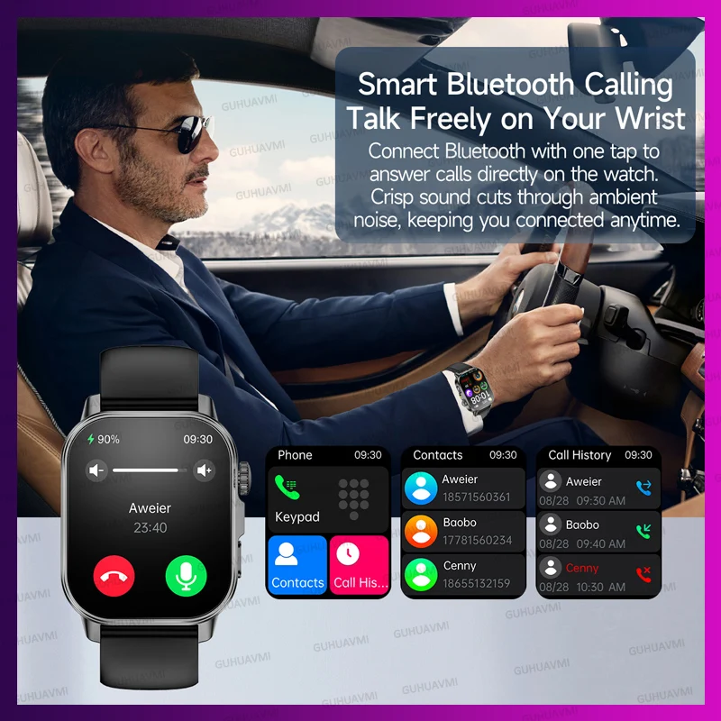Women Physical Examination Smart Watch ECG+HRV Blood Pressure Blood Oxygen Blood Fat Heart Rate Temp Health Diagnosis Smartwatch 5