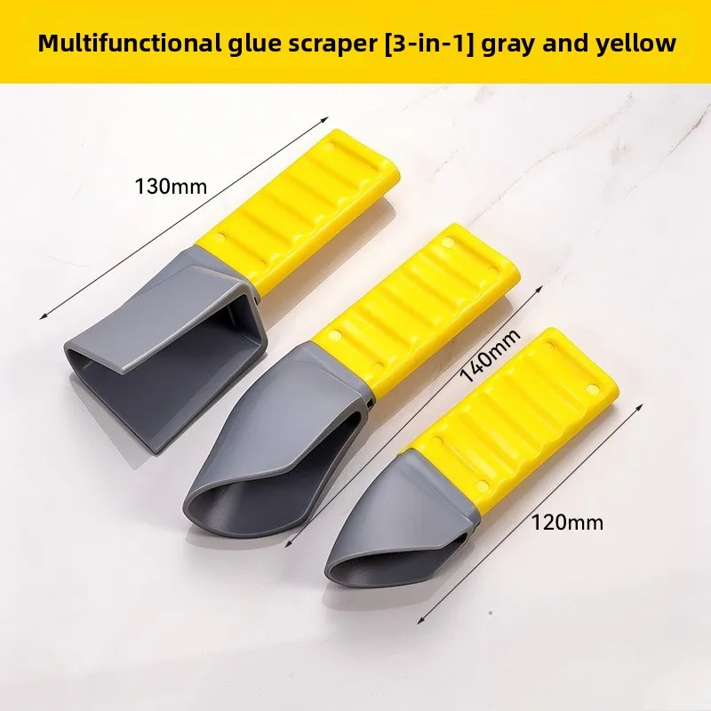 Set di 3 Raschietti Multifunzione per Sigillante, Strumento per Raschiare e Rifinire Fughe in TPU