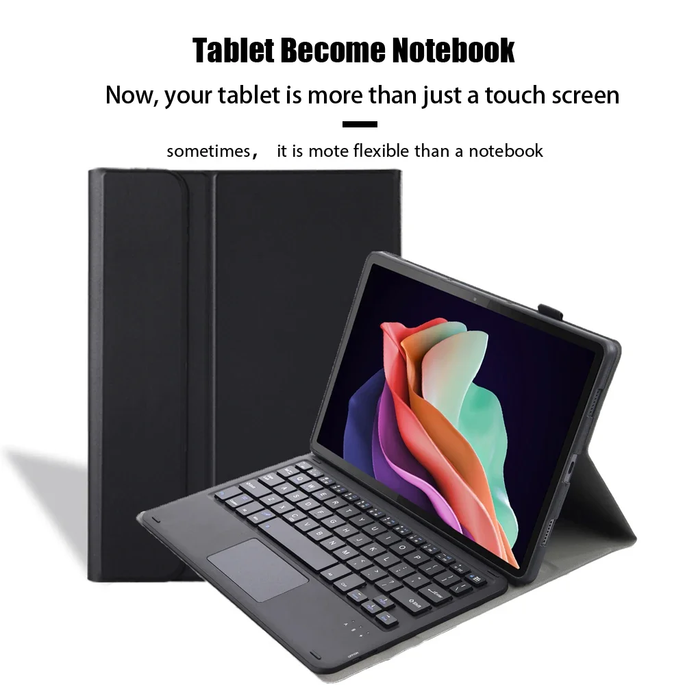 

Съемный беспроводной Bluetooth чехол с сенсорной клавиатурой для планшета Lenovo Tab P11 Gen 2 Pad Plus 2023 11 защитный чехол Аксессуары