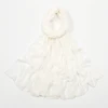 Nouveauté froissé rayonne Hijab femmes musulman écharpe châles solide Foulard enveloppes grande taille plaine islamique Turban bandeaux Foulard