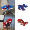 Pokemon Small Blocks Nanoblock Charizard Kyogre Groudon Rayquaza Model Education Graphics Toys for Kids Birthday Gift Toys 6