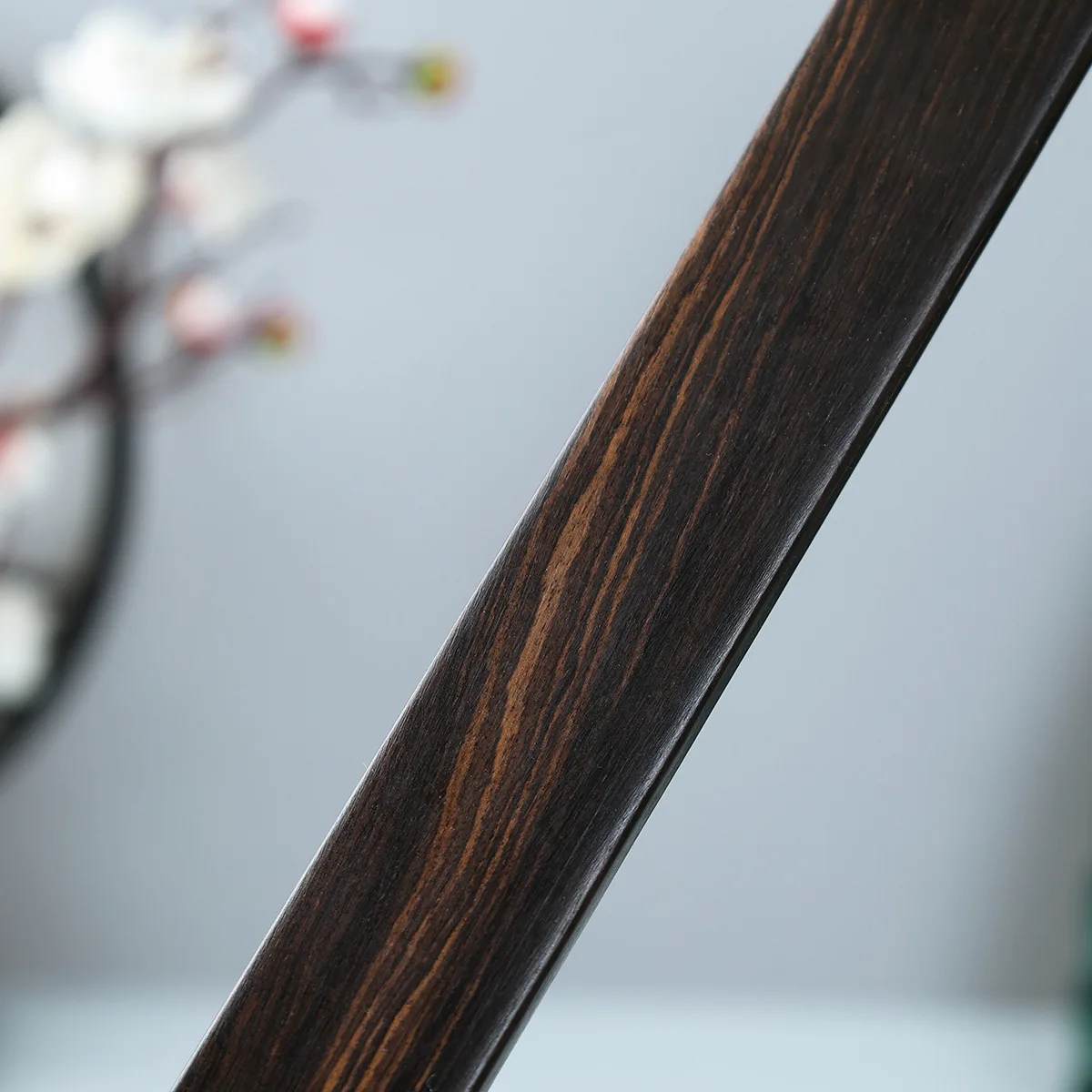 40CM Solid Wood Purple Sandalwood Paddle Horse Whip,Handmade Deluxe Riding Crop whips,Bat Horse Whip， Handle With Tassels 5