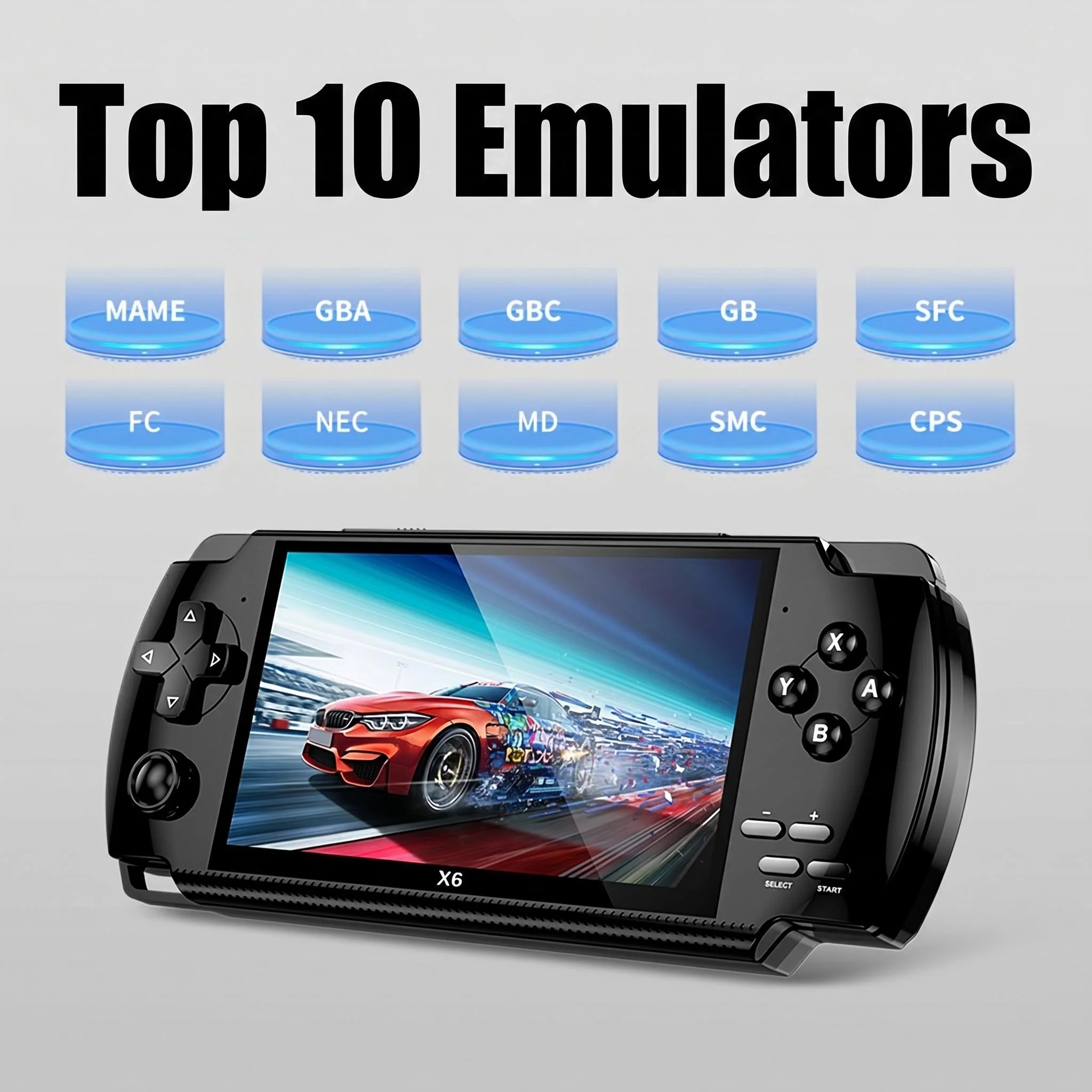 portable game linux device gaming games handheld game handheld game console retro gaming device handheld game player - 5