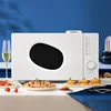 20L Microwave Oven Ceramic Inner Liner 7 Menus Skimming Speed Steaming Invisible Handle Non-stick Home Kitchen Flatbed Microwave 4