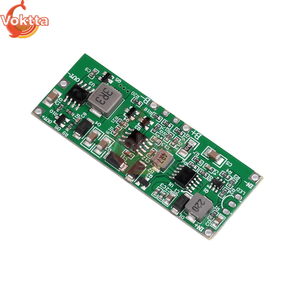 DC 12V Uninterruptible Power Supply 3S Lithium Battery Pack UPS Control Board Automatic Charging Discharging Voltage Converter