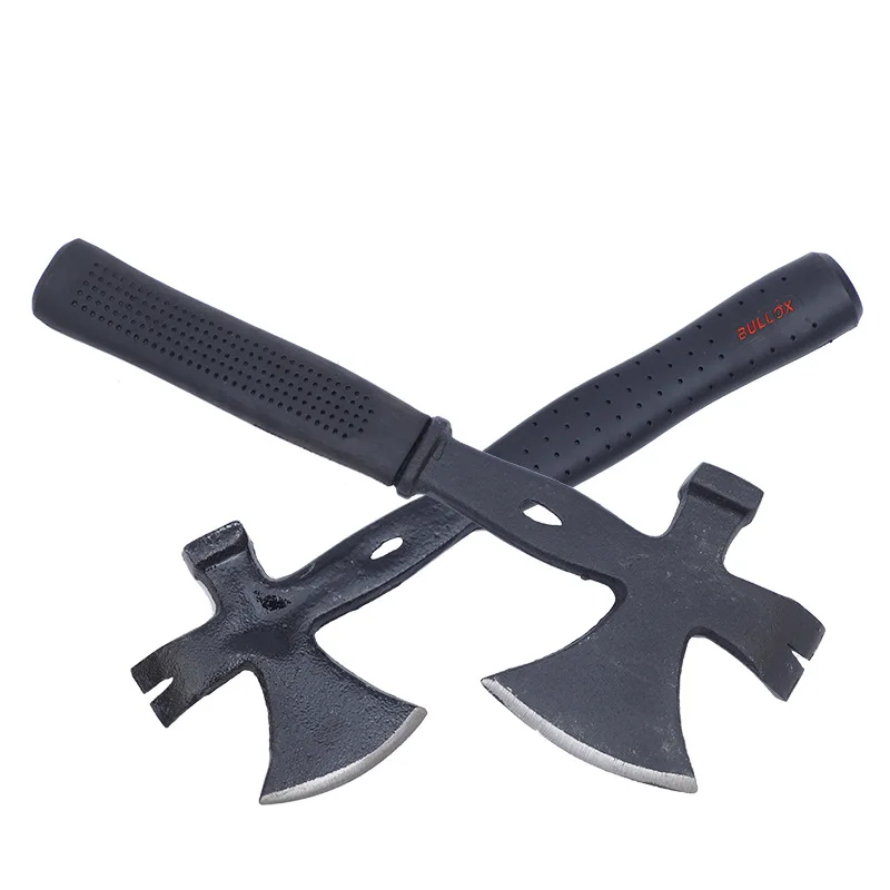 Outdoor survival camping forging and striking multifunctional axe woodworking axe of high quality 6