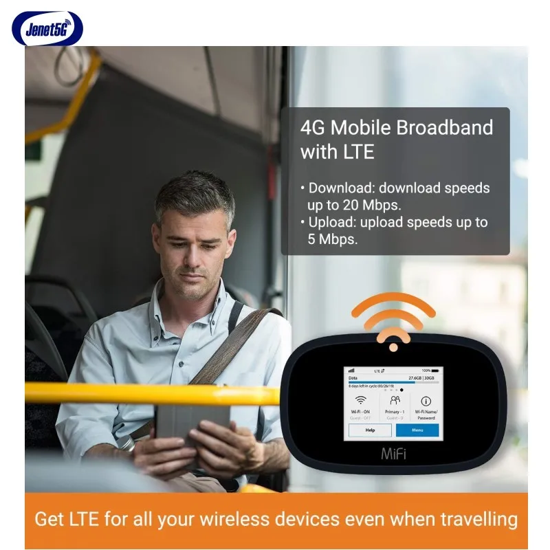 Inseego 4g wireless wifi router lte cdma mifi 8800l portable hotspot Clearance