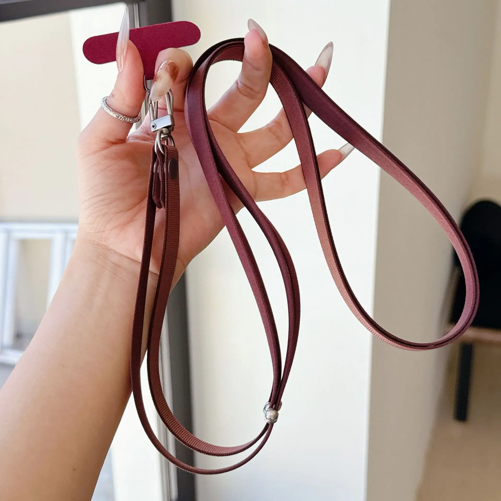 Universal Adjustable Phone Lanyard with Durable Long Hanging Strap and Secure Clip