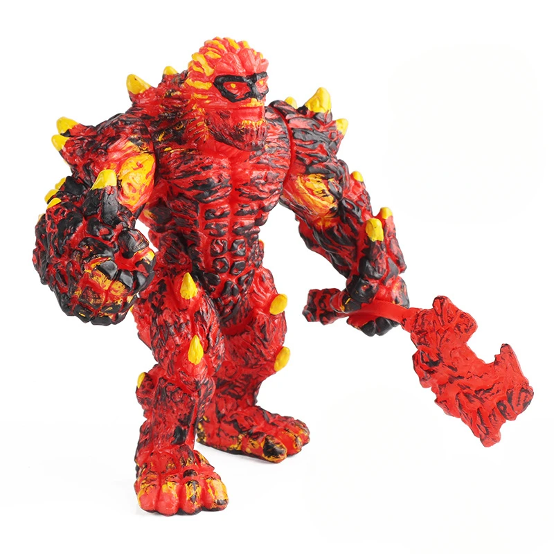 

OozDec Eldrador Creatures Mythical Creatures Toys for Kids Lava Monster Action Figure, Lava Golem, Ages 7+