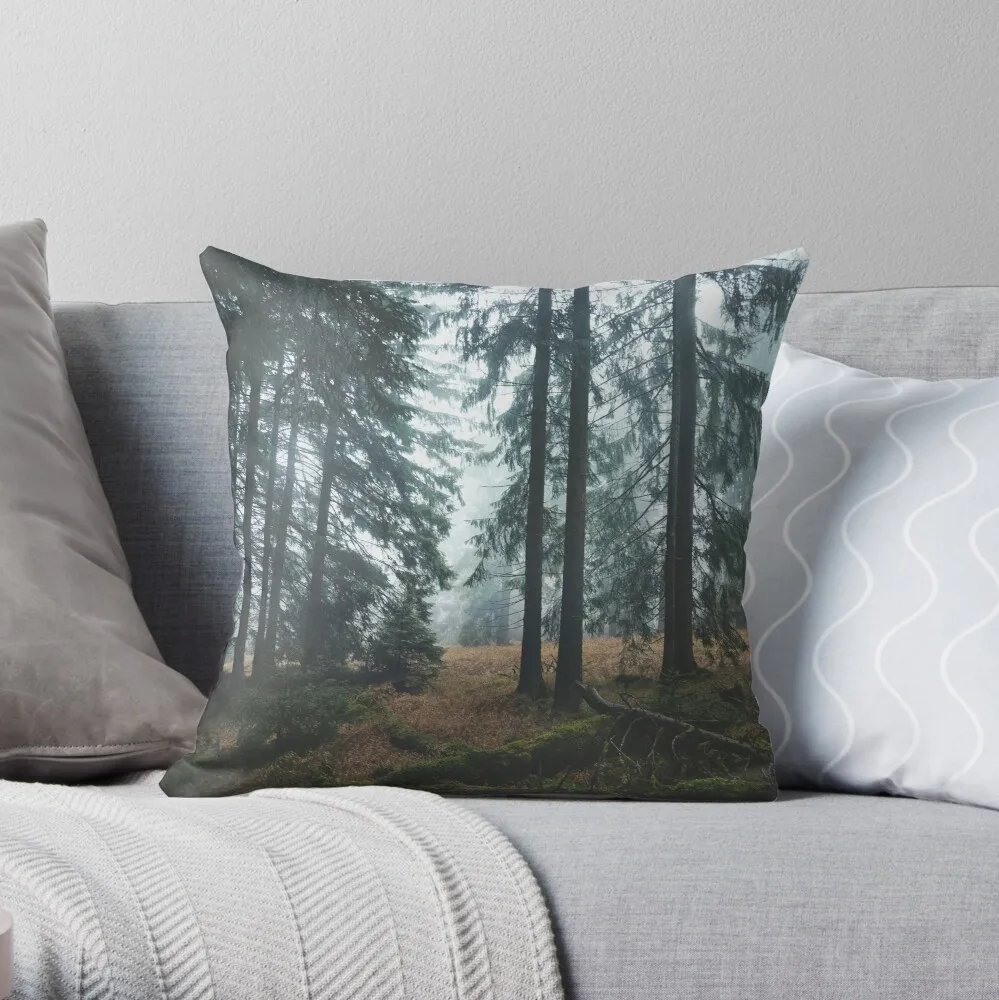 

Deep In The Woods Throw Pillow decorative cushions for luxury sofa Christmas pillows