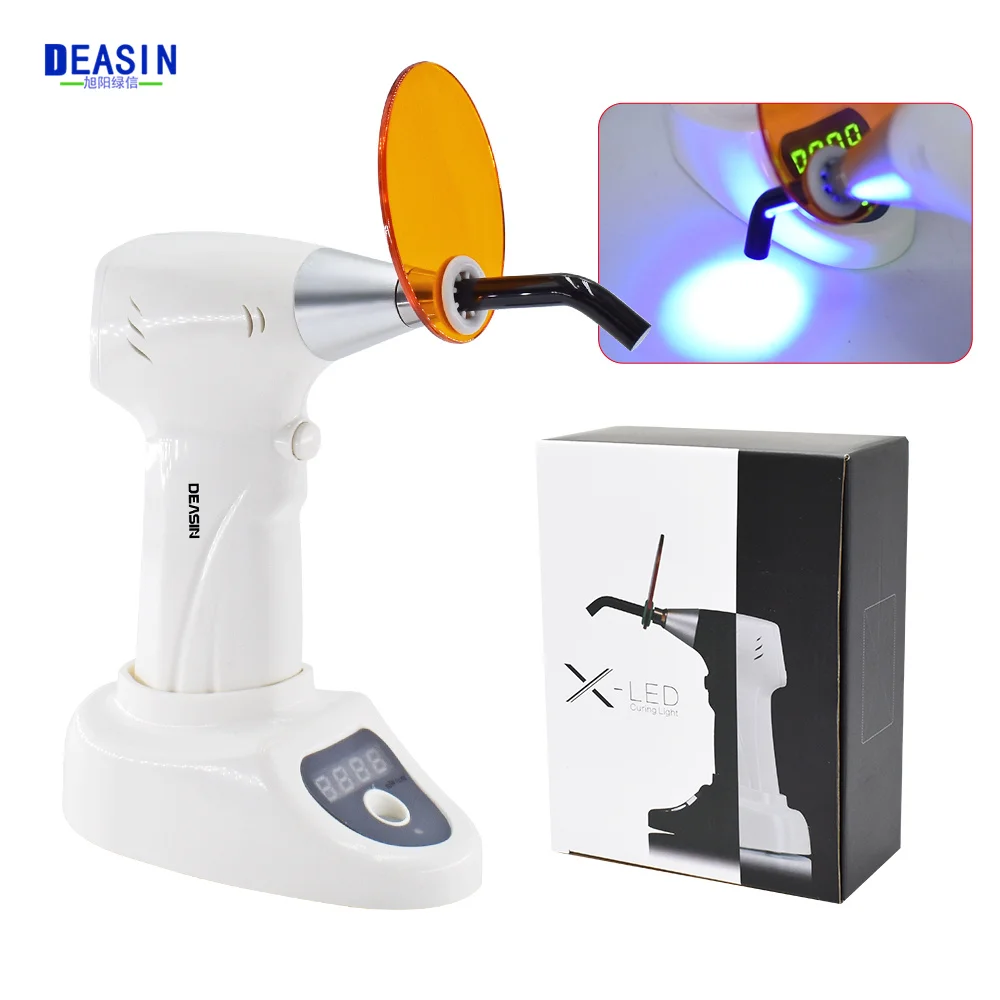 

Dental LED Curing Light Lamp Dentista Resin Dental Odontologia Tools With Light Meter Device