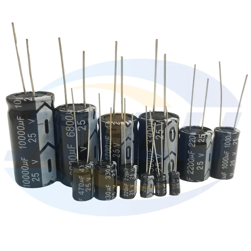 Aluminum Electrolytic Capacitor 25V100UF 6x7mm 6x12mm electrolytic capacitor aluminum capacitor aluminum electrolytic capacitor
