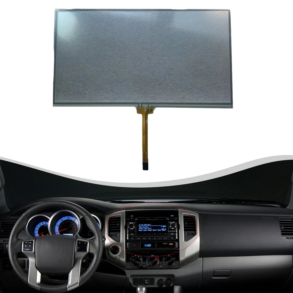 

6.1 Inches Car Touch Screen Glass Digitizer LA061WQ1 For Toyota For Tacoma For 4Runner For Corolla 2012-2014 LCD Screen Replace
