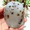 AAA Natural Stone Waterplant Plant Small Tree Agate Palm Stone Spiritual Meditation Yoga Cure Feng Shui Crystal Room Ornament 2
