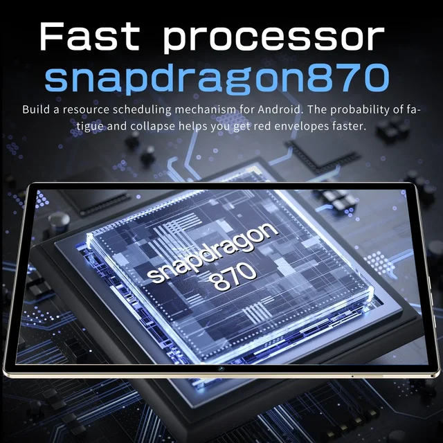 2024 Original Mi 13promax Tablets PC HD 4K Mi pad snapdragon870 Tablets Global Version Android 13 Dual SIM Card 5G Tablet - Image 5