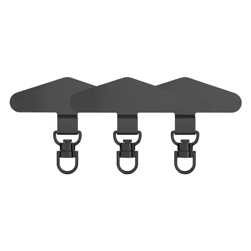 Enhanced 360° Rotatable Stainless Steel Phone Tether and Lanyard Connector