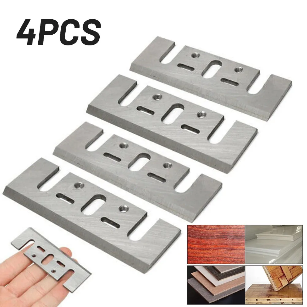 Electric Planer Spare Blades 4 Pcs For Makita 1900B Woodworking Power Tools Accessories woodworking tools planer blades