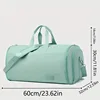 1pcs Foldable Garment Bag with Handheld Design Large Capacity Travel Storage Organizer for Suits & Clothes Duffel Bag 3