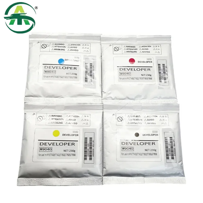 W9040 Developer for HP E77822 77825 72530 77830 77840 77850 77860 78223 Developer Powder CMYK/230g