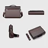 Male Handbags Pu Leather Men's Tote Briefcase Business Shoulder Bag for Men 2025 Brand Laptop Bags Man Organizer for Documents 5